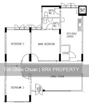 Blk 812 Yishun Ring Road (Yishun), HDB 4 Rooms #208408501